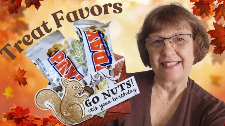 Fluffy Squirrel Treat Favors!