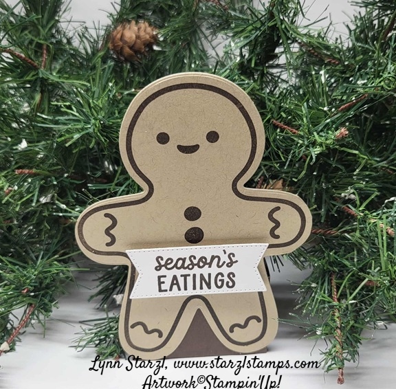Gingerbread Man Quick & Easy Treat Favor with video!